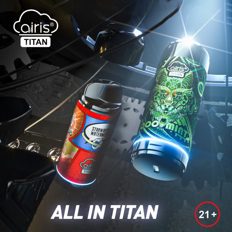 INSTA Bar Airis Titan 10000 Puffs Hits Vape Puffs