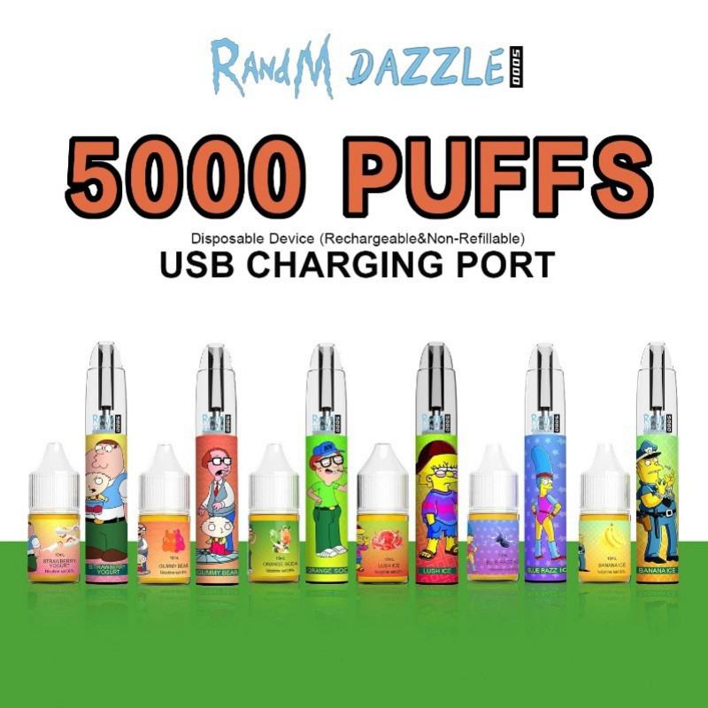 Randm dazzle 5000 disposable vape pod