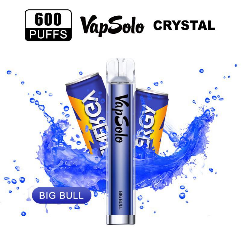 Big Puff Pen Plus vapsolo Diaposable 600 Puffs Vape