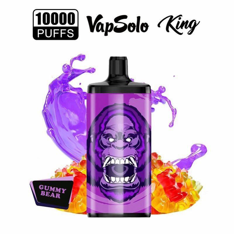 Disposable Vape Vapsolo King 10000 3in130k30ml36ml4flavours Puffs Brands