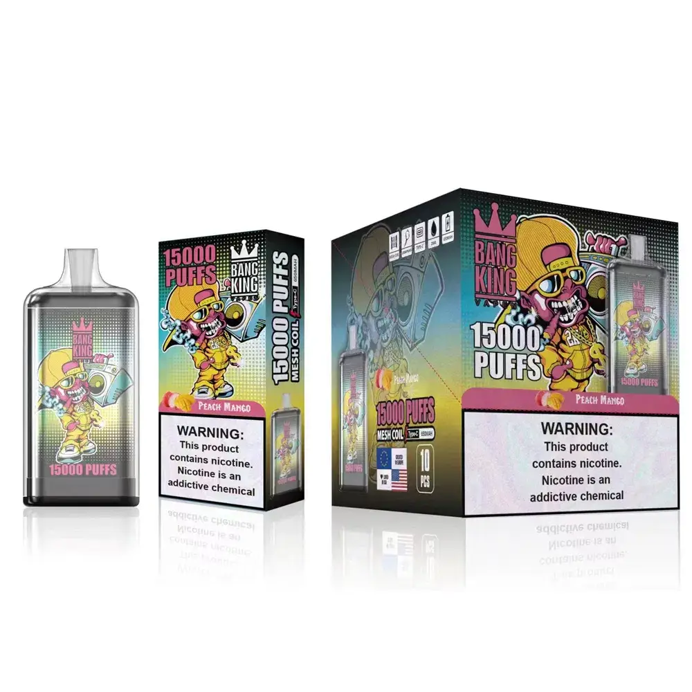Bang King Disposable Vape Pro Bar 15000 Puffs Nederland Bang King E-cigarettes