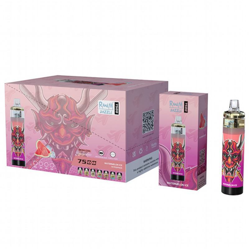 disposable Randm dazzle 7500 vape