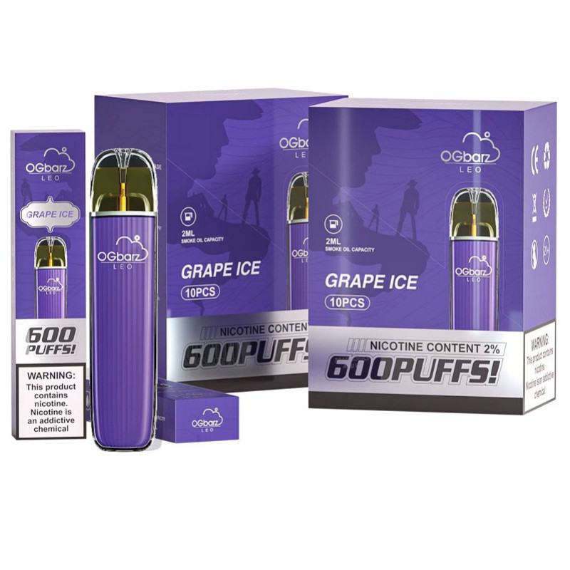 OGZ Ogz Leo 600 Disposable Vape Brands
