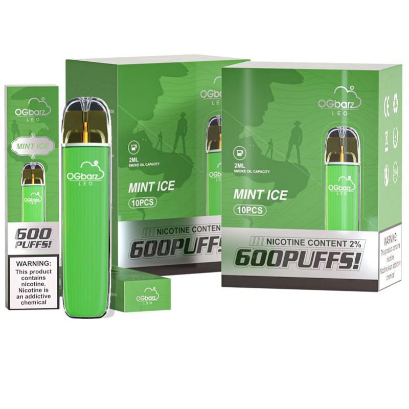 OGZ Ogz Leo 600 Disposable Vape Brands