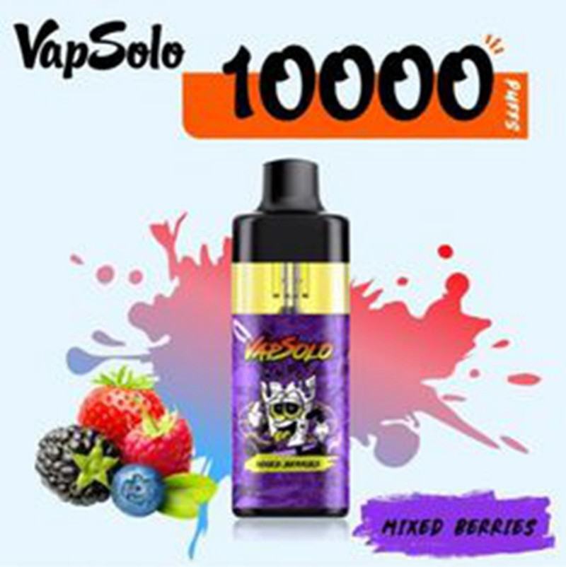 Vapsolo Disposable Vape Tornado  10k Disposable E Cig 10000 Puffs