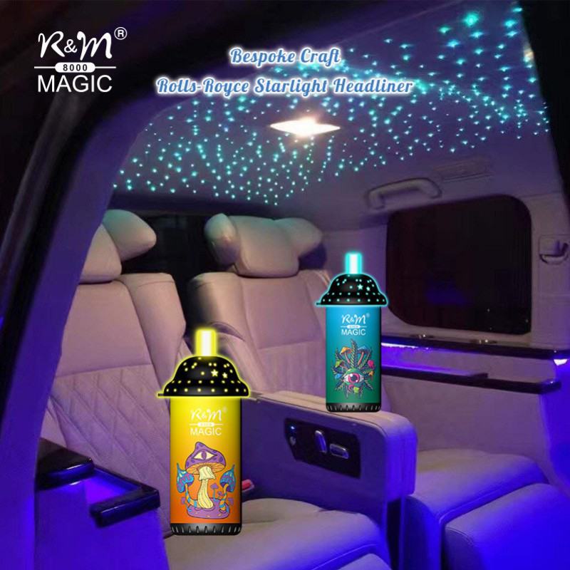 R&M SMOKE R&m Magic 8000 Electronic Cigarette Puff