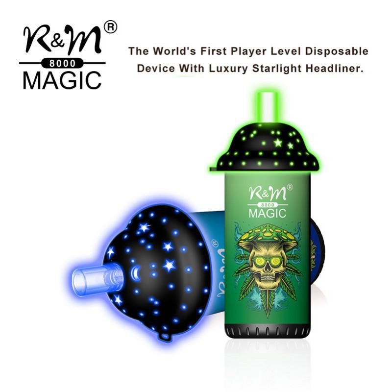 R&M SMOKE R&m Magic 8000 Electronic Cigarette Puff