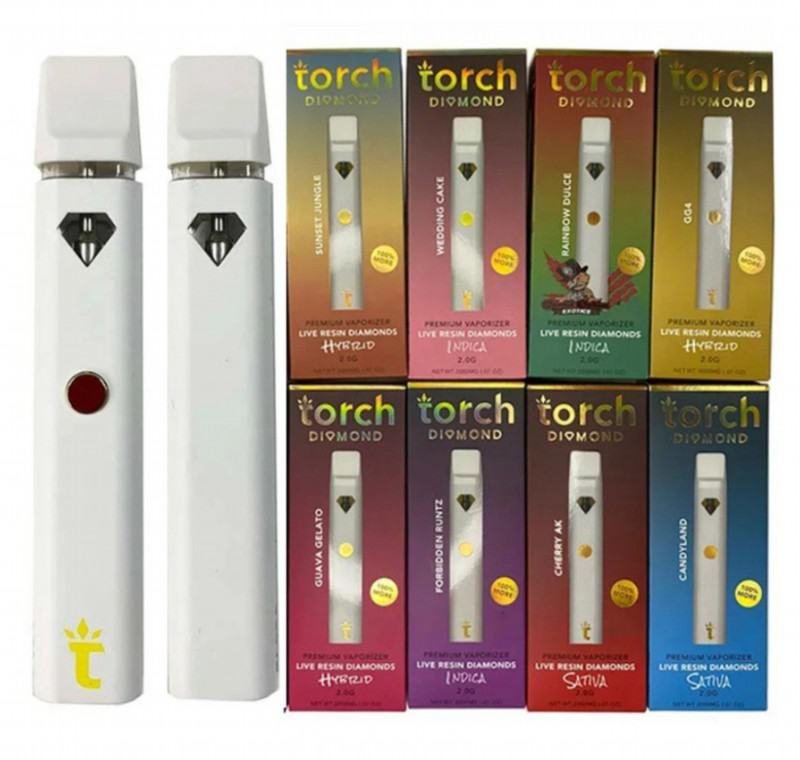 Disposable torch E-cigarette Torch Pod Nicotine