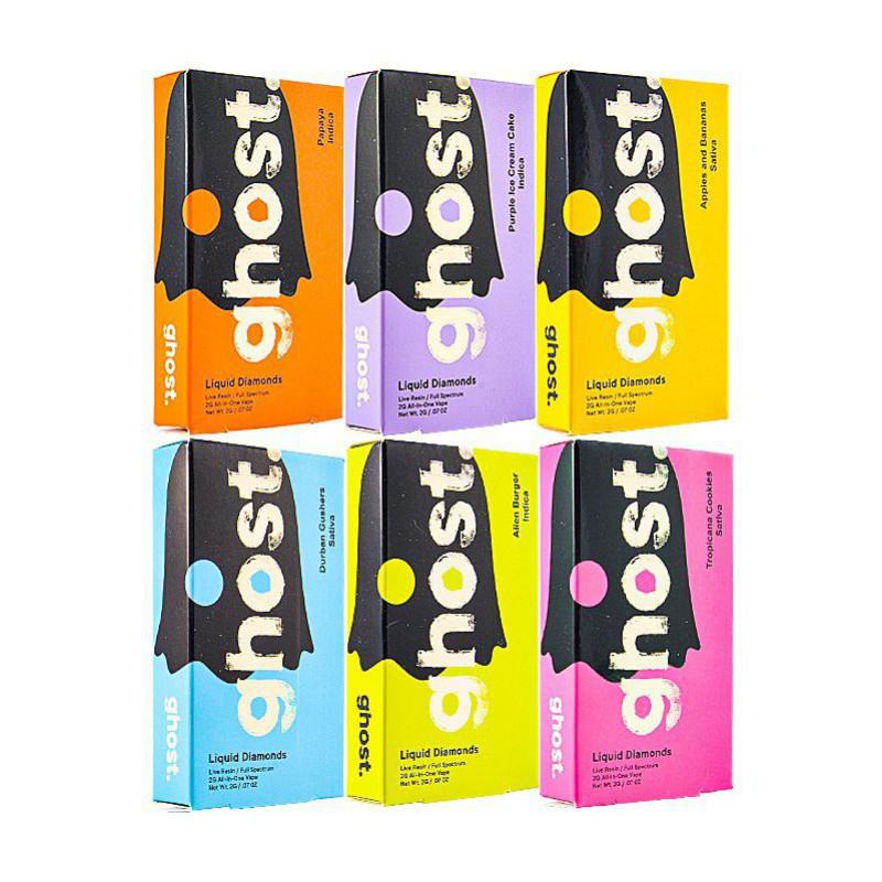 Lipufu Ghost Liquid Diamonds Disposables Vape