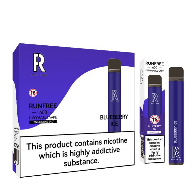 Runfree Rf003 600 Puffs Disposable Big Hit Vape