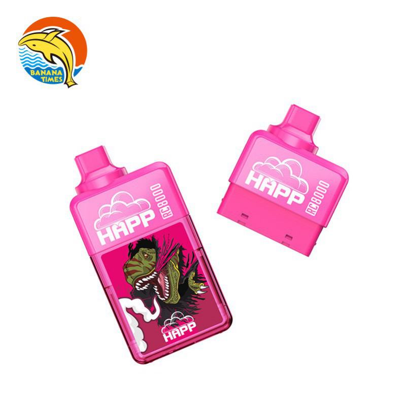 Disposable Vape Brands Bananatimes Happ Rc8000 Pem About 8000 Puffs