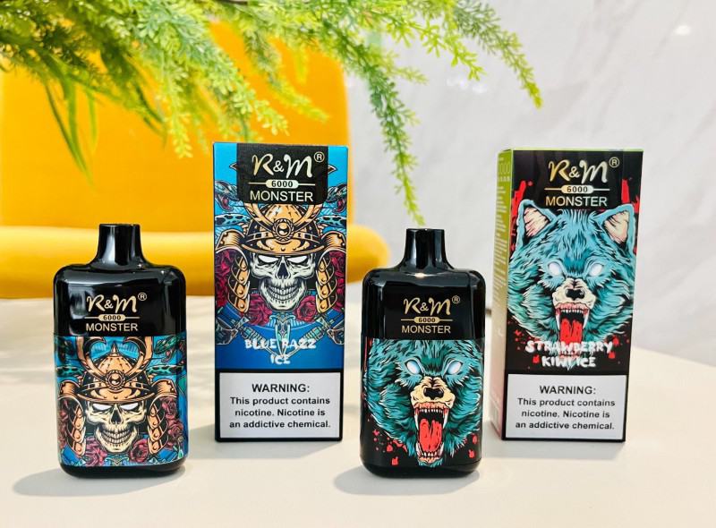 Smok Bars R&m Monster Disposable Pod 6000 Puffs
