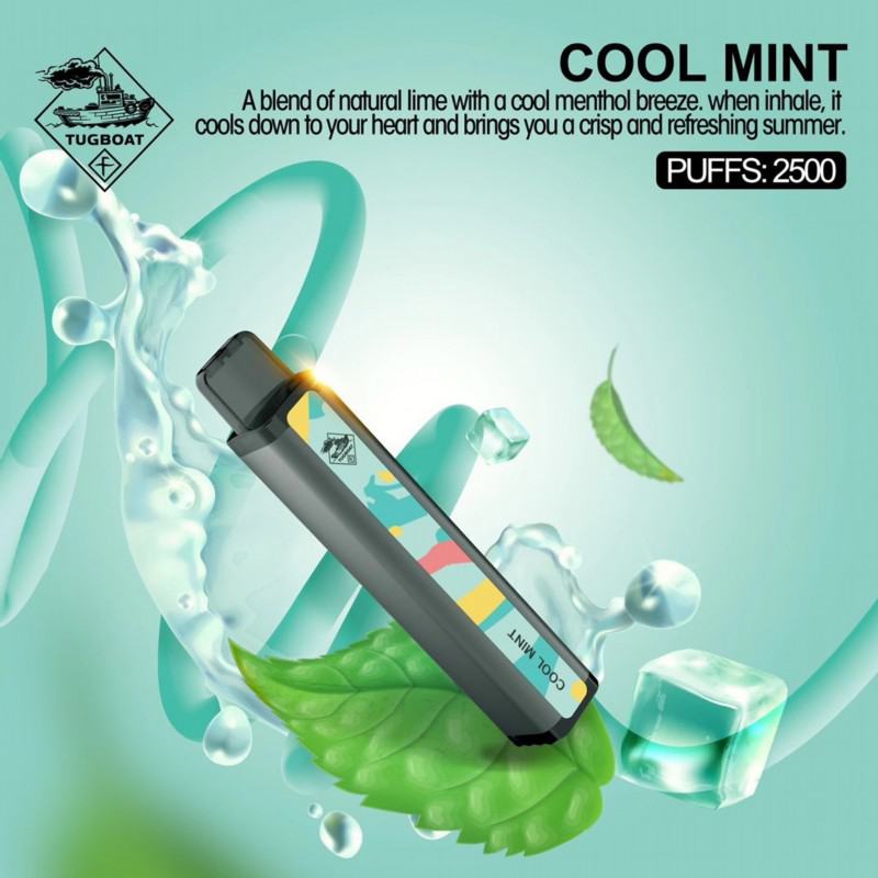 Air Disposable Vape Pens Tugboat Xxl 2500 Puffs