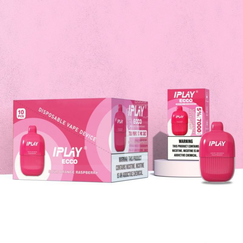 Disposable Big Hit Vape Iplay Ecco Kits Mod 7000 Puffs
