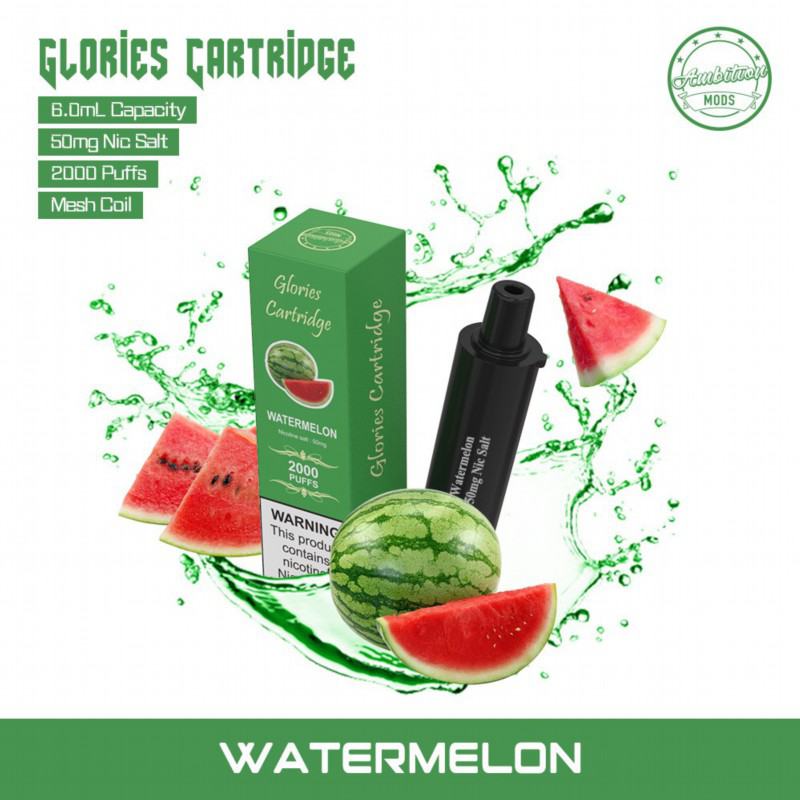 Big Puff Pens Plus Volestech Glories 18650 2000 Puffs Vape