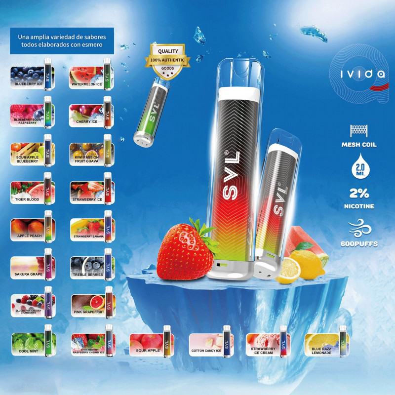 Vape Disposables iVIDA / Customized Og 600 Puffs