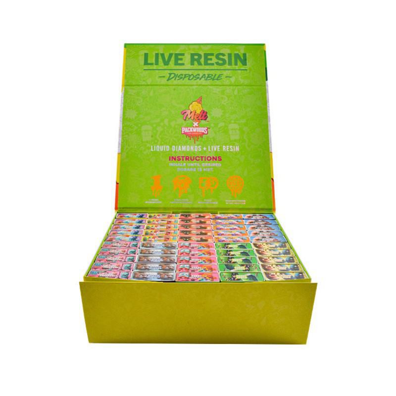 Disposable Lipufu 2g Melt Packwoods Vape