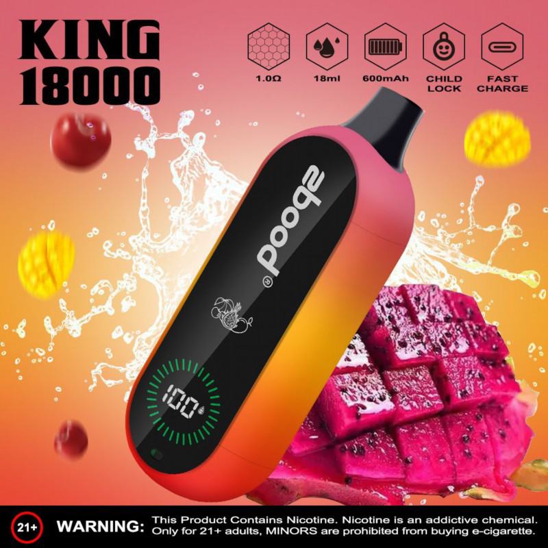 Big Puff Bars Plus zbood Zbood King 18000 12000 Puffs Vape
