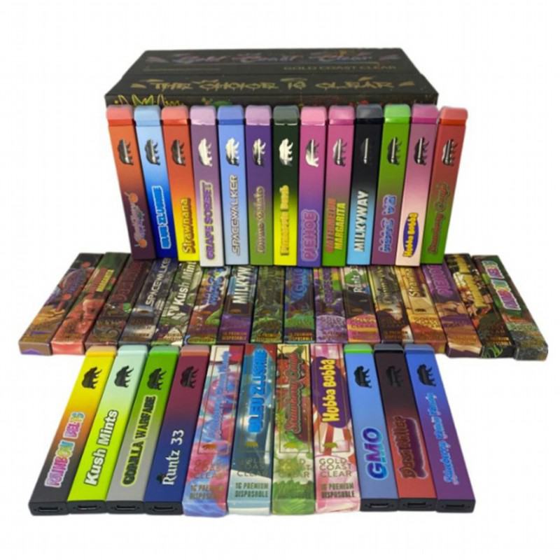 Disposable GCC E-cigarette Gold Coast Clear Nicotine