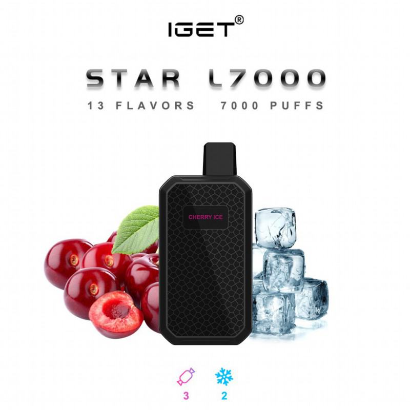 Disposable Iget Vape S Star L 7000 Puffs Bars