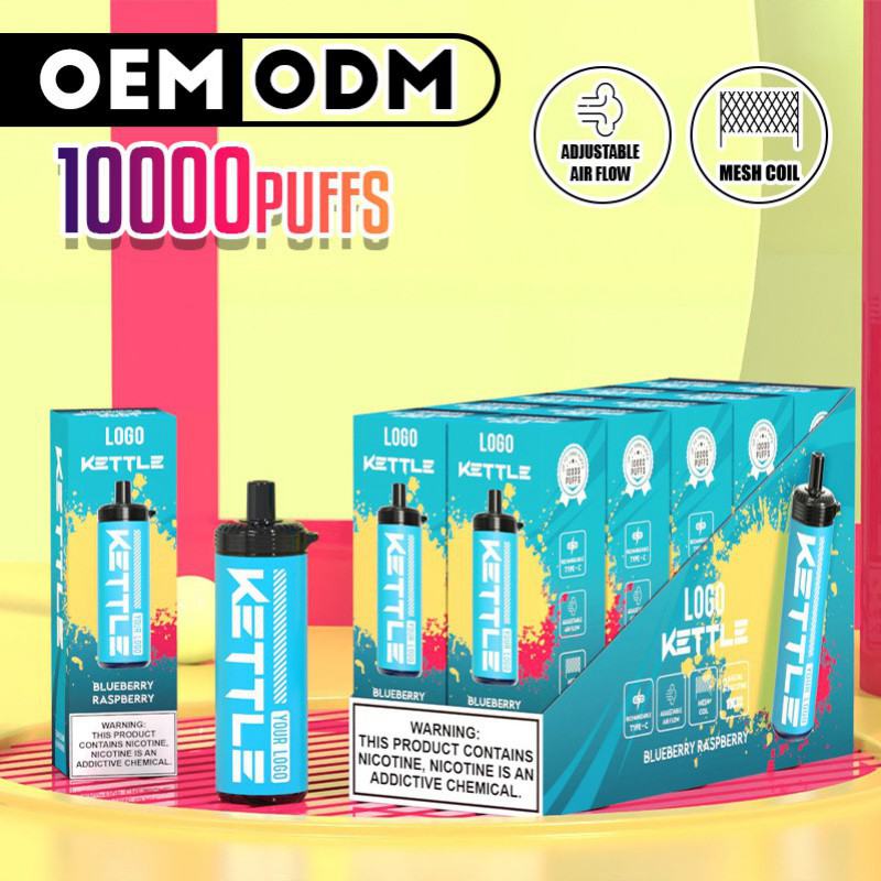 Your Logo Pen Kettle 10000 Puffs Hits Vape Puffs