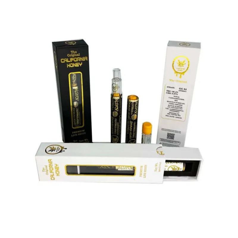  Full Glass California Honey Disposable Vape Pen