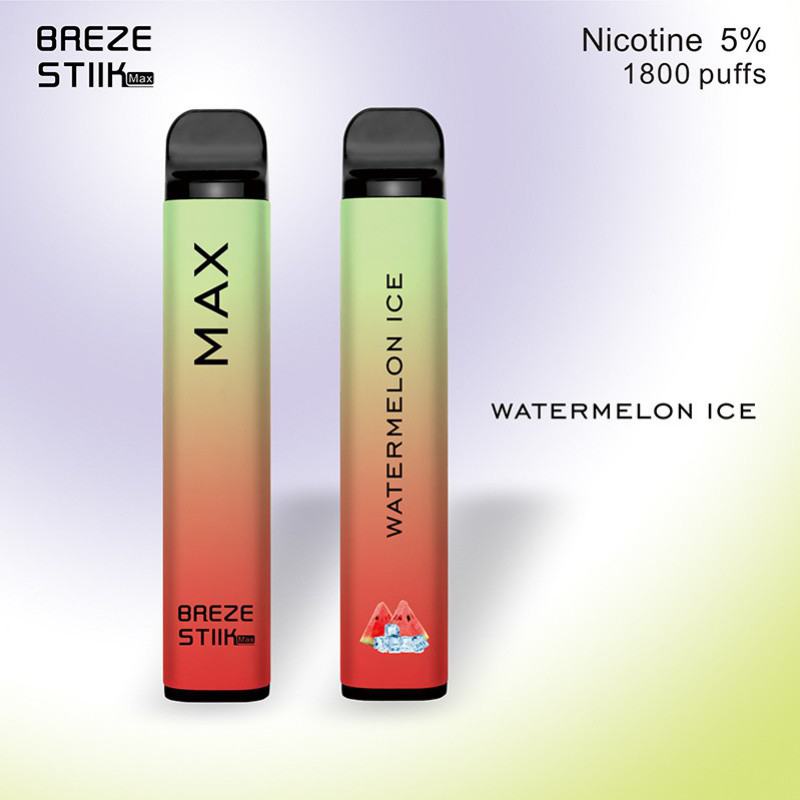 Puff OEM/ODM Breze Stiik Max 1800 Puffs Disposable E-cigarette