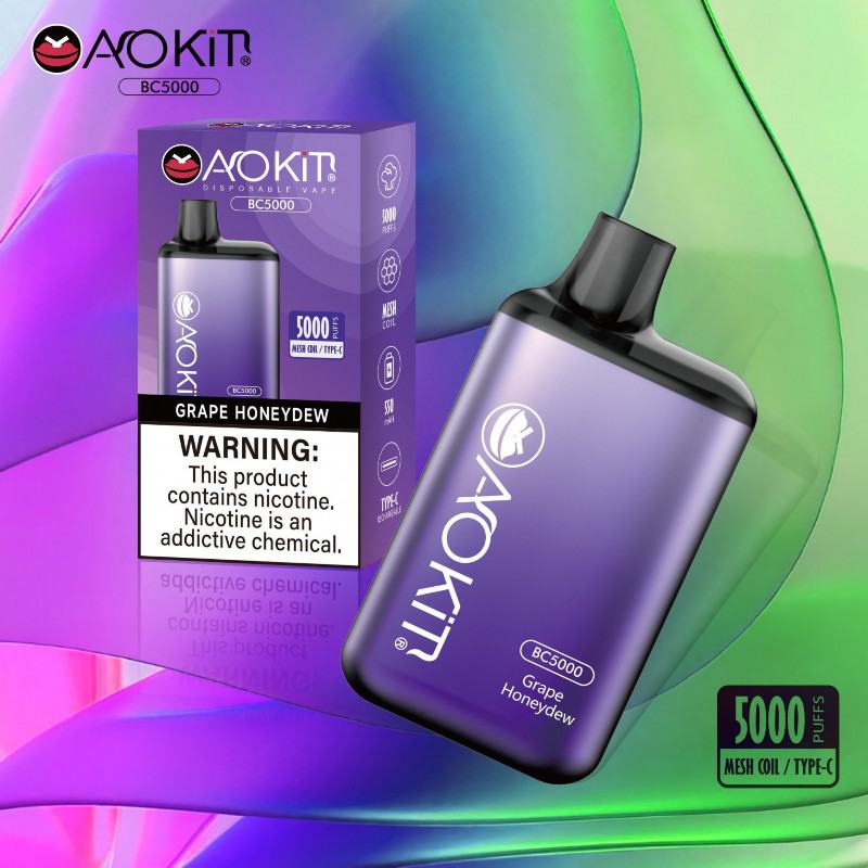 Disposable Vape Aokit Aokit Bc 5000 Puffs Brands