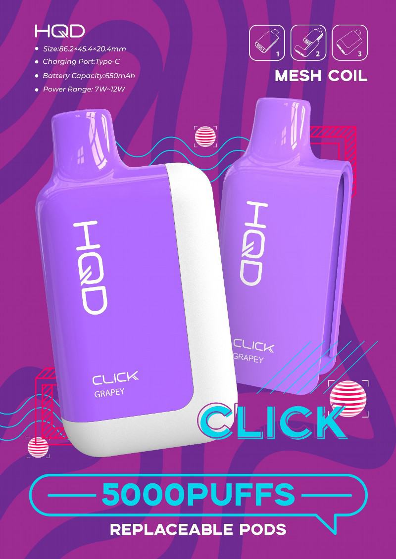 Hqd Bar Click Disposable Vape