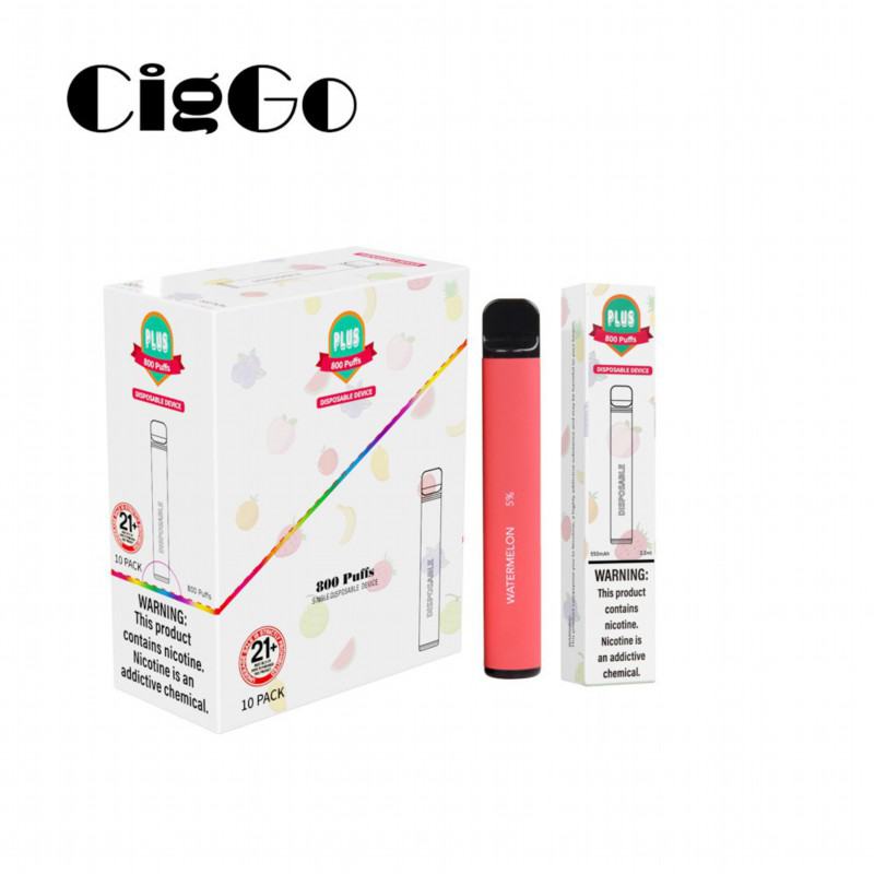 CigGo Disposable Vape Bars Ciggo Plus