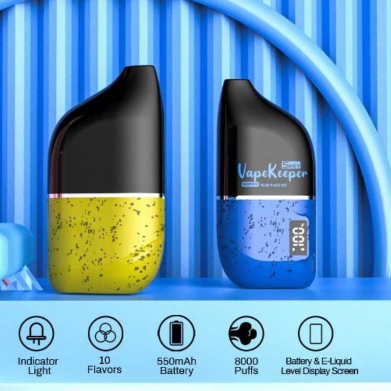 Vape Disposable Skey Bubble /White-labeling Skey Keeper 8000 Puffs