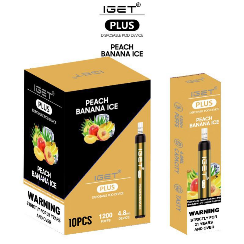 Iget Plus 1200 Puffs Disposable Vape Pens