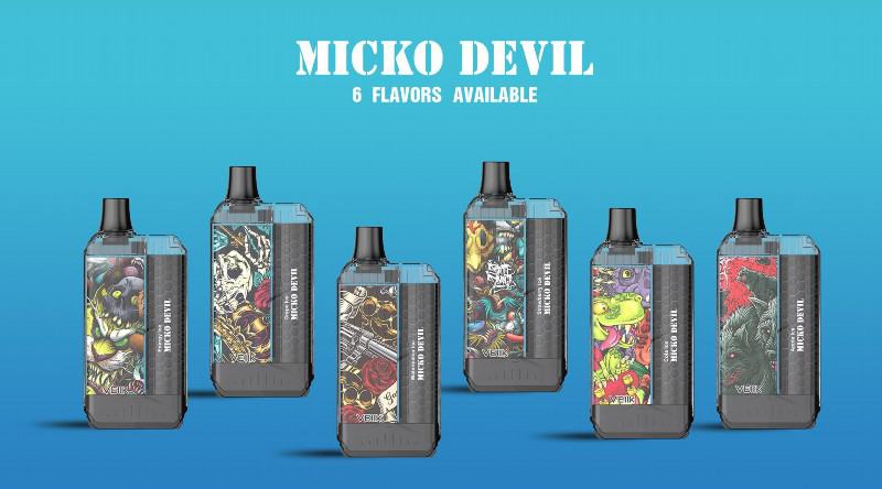 Vape Disposable Veiik Micko Devil 5500 Around5500 Puffs