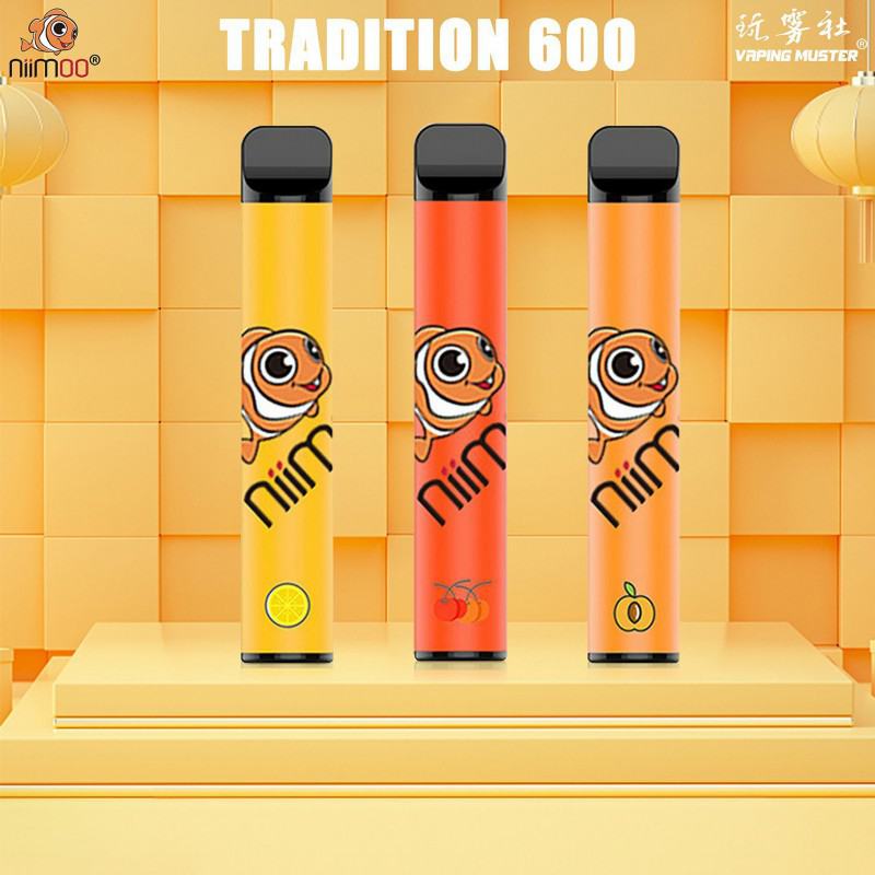 Vaping Muster Disposable Vape Ndn 600 Puffs