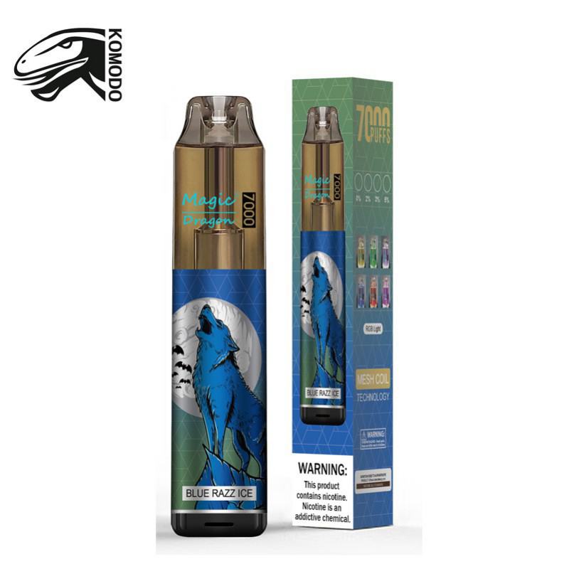 Komodo Disposable Vape Komodo Magic Dragon 7000 Puffs Brands