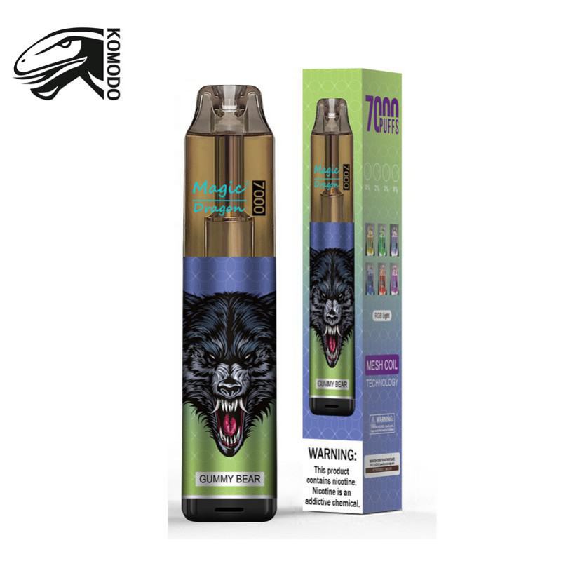 Komodo Disposable Vape Komodo Magic Dragon 7000 Puffs Brands