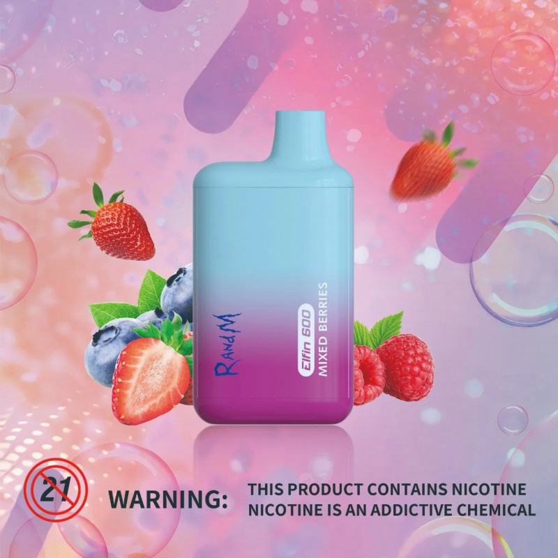 disposable vape pens Randm elfin 600 puffs