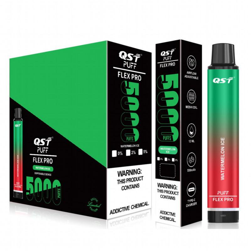 Flex Qst 5000 Puffs Disposable Smooth Hit Vape