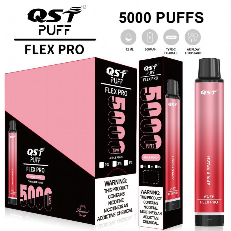 Flex Qst 5000 Puffs Disposable Smooth Hit Vape