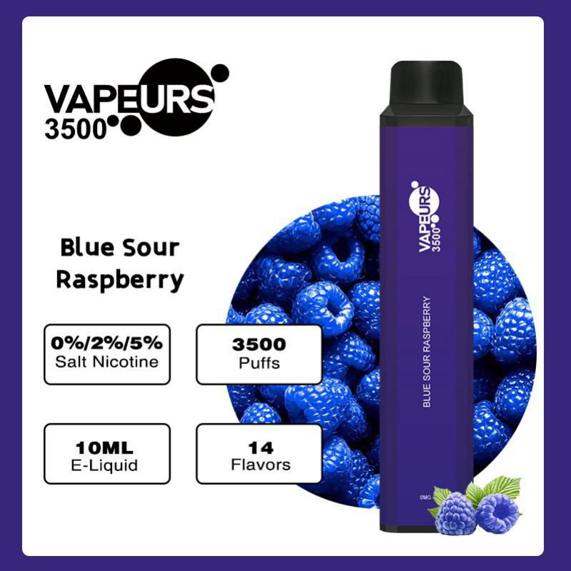  Blue Pen Urs 3500 Puffs Hits Vape Puffs