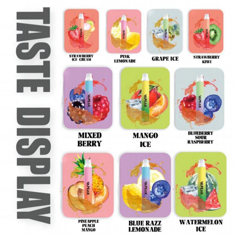 AK Ak Mesh 800 Puffs Vape Big Puff Pens Plus