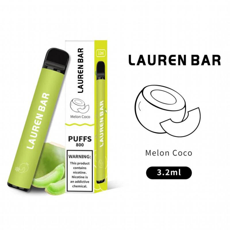 customize Lrec03 800 Puffs Disposable E-cigarette Nicotine