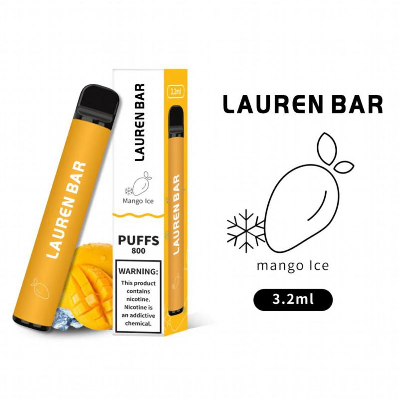 customize Lrec03 800 Puffs Disposable E-cigarette Nicotine