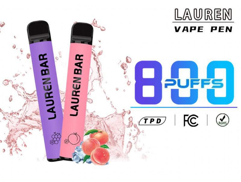 customize Lrec03 800 Puffs Disposable E-cigarette Nicotine