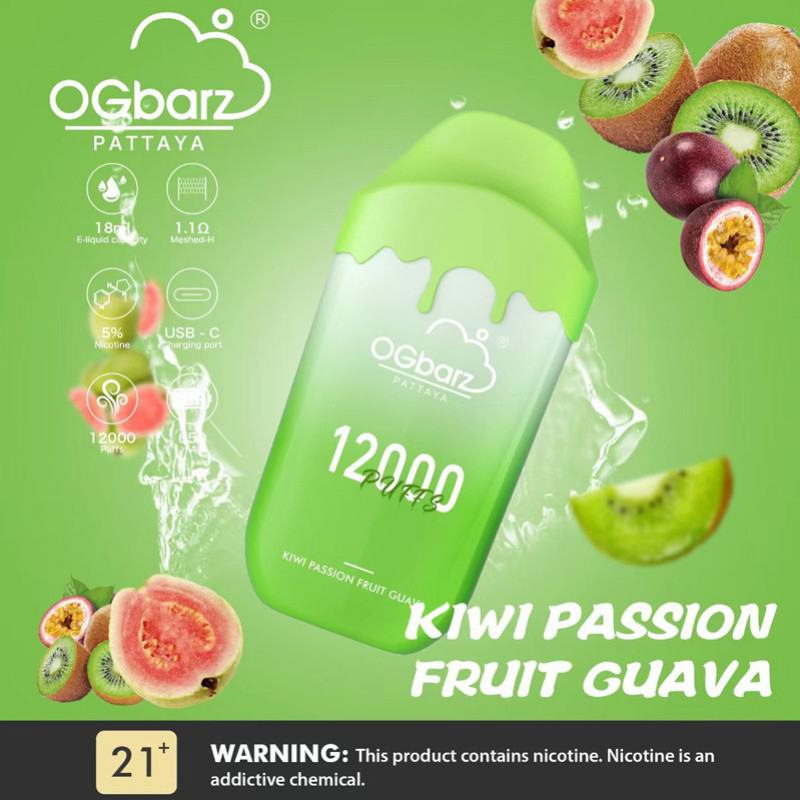 Customizable Ogz 12000 Puffs Vapes