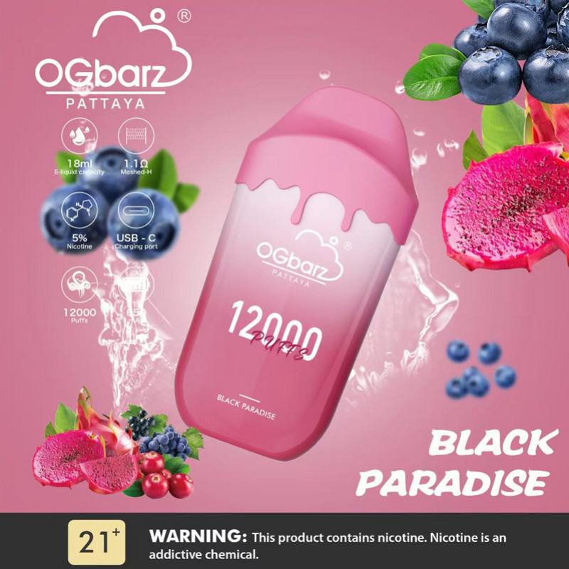 Customizable Ogz 12000 Puffs Vapes