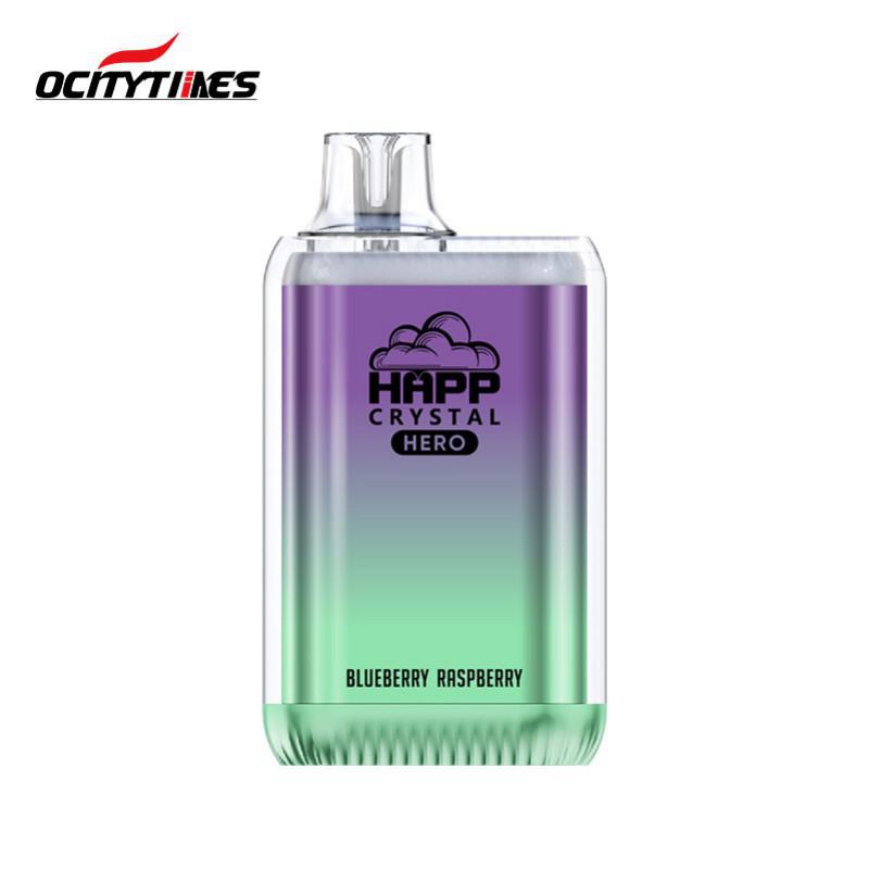 Ocitytimes Happ Crystal Hero 5000 Puffs Vape Bar