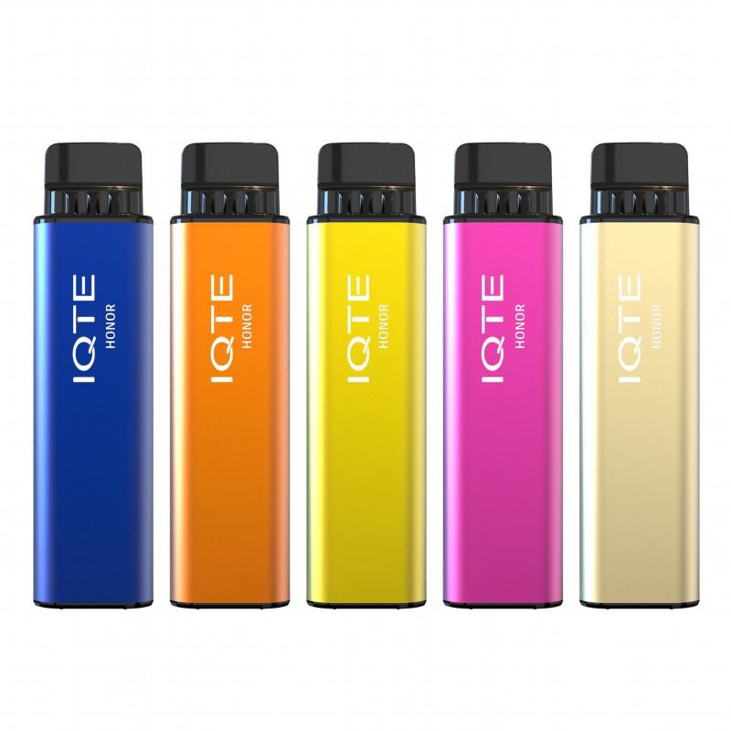 Disposable IQTE Iqte Honor 4000+ Puffs E-cigarette Nicotine