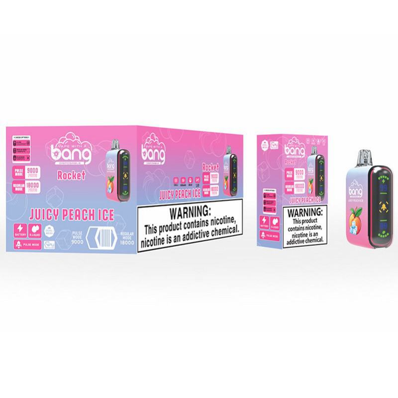 Bang Rocket 18000 18k Puffs Box