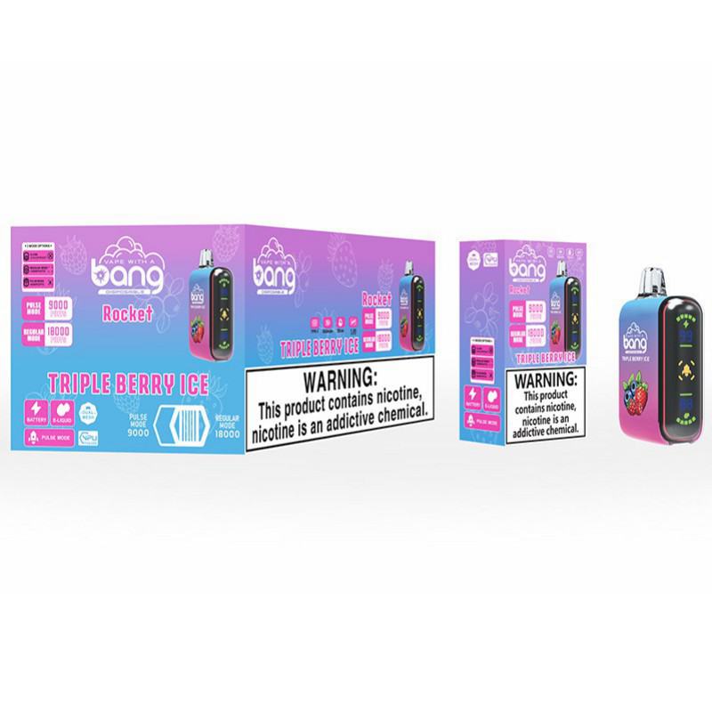 Bang Rocket 18000 18k Puffs Box